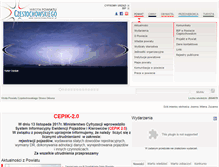 Tablet Screenshot of czestochowa.powiat.pl