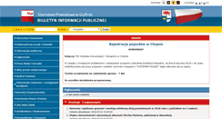 Desktop Screenshot of bip.gryfino.powiat.pl